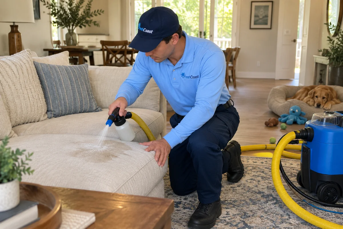 Upholstery & couch cleaning in Fullerton, CA