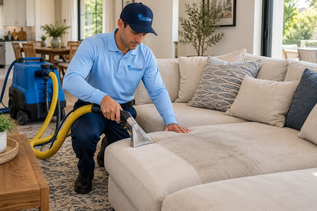 Upholstery and Couch Cleaning in Fullerton, CA