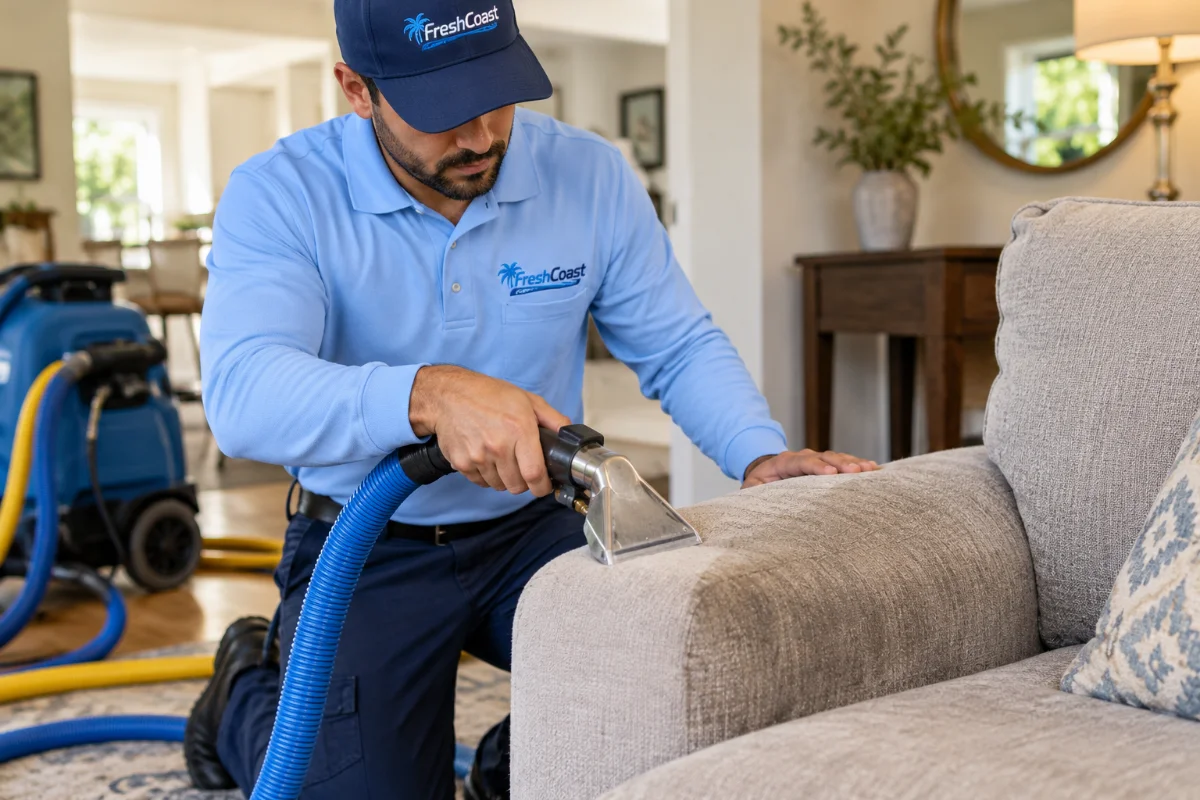 Upholstery and Couch Cleaning in Orange, CA