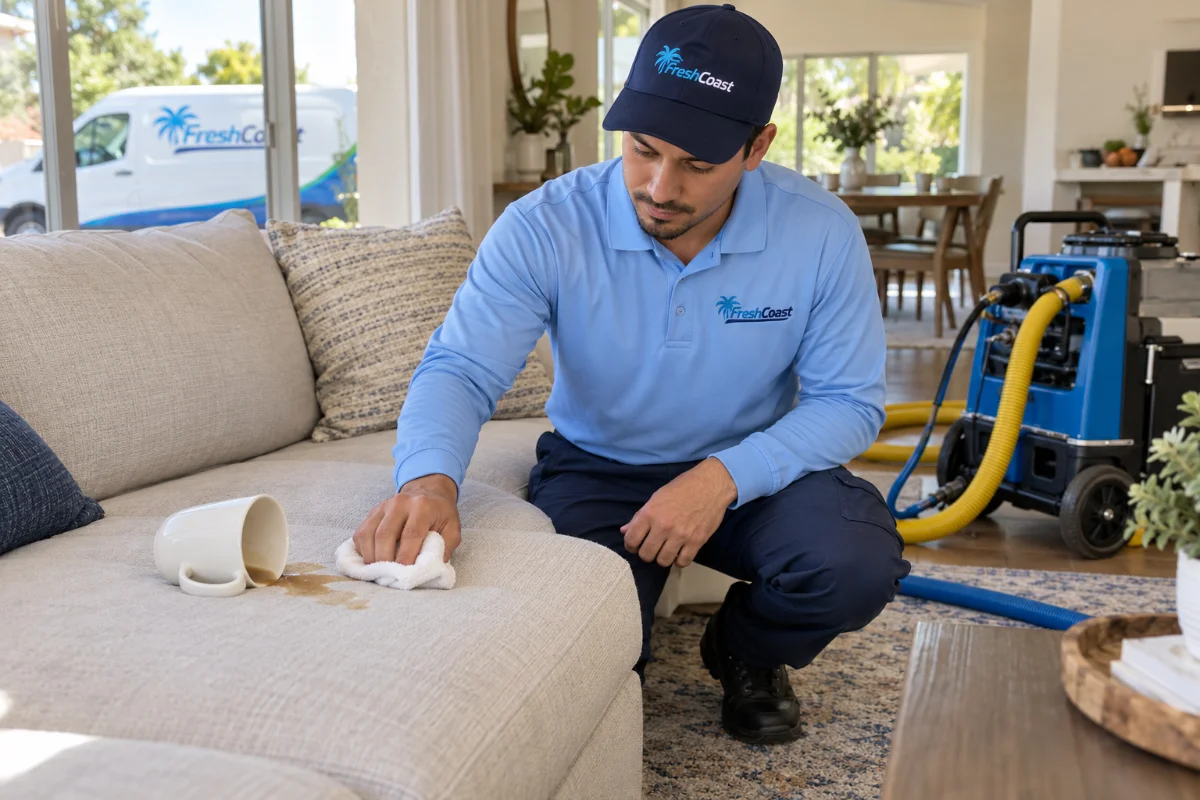 Upholstery & couch cleaning in Orange, CA